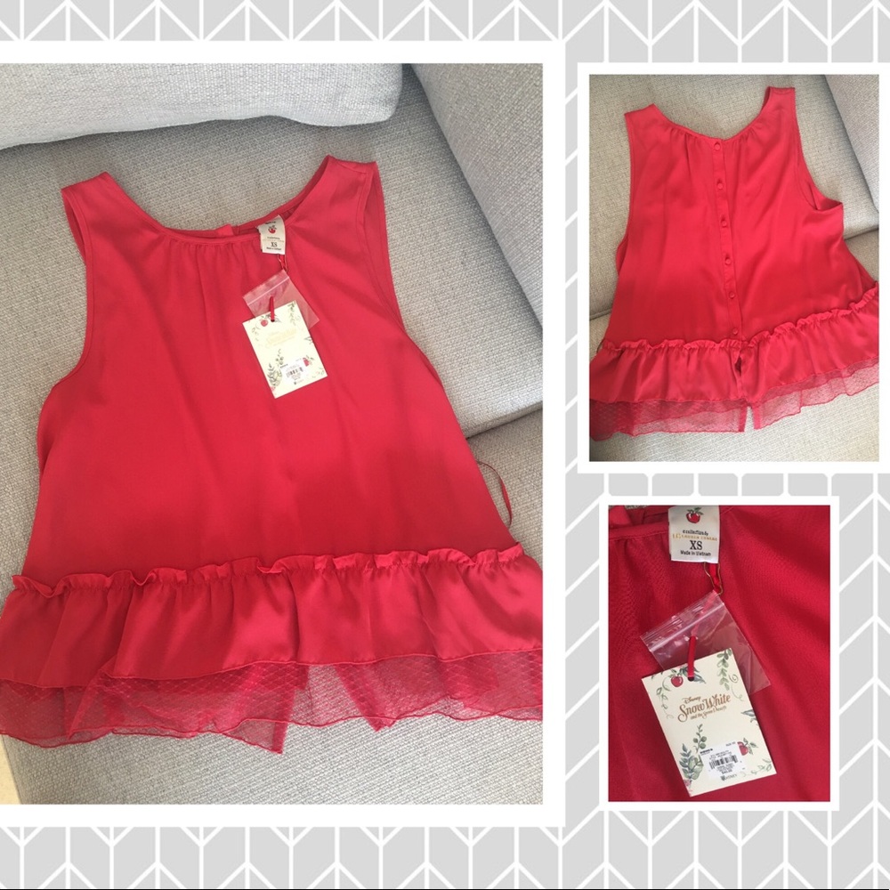 Cute Red Lauren Conrad Top